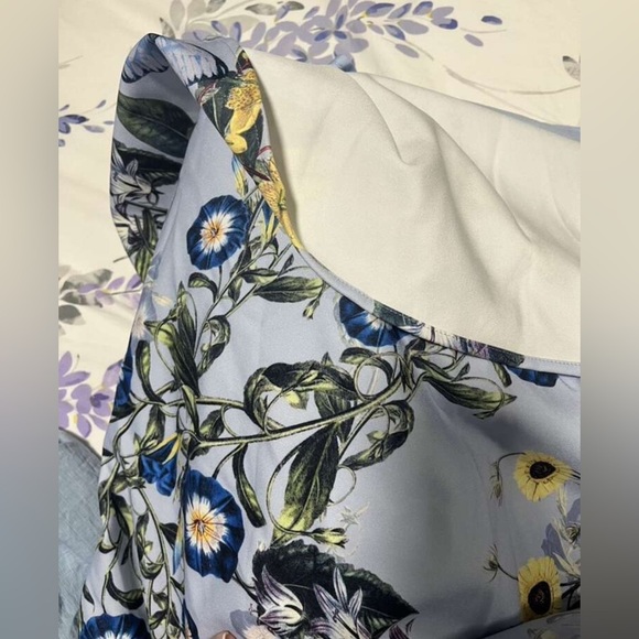 Floral Blue Sundress-Missing external and internal tags - Picture 8 of 9